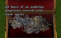 a bone pile