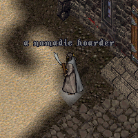 a nomadic hoarder