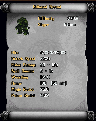 hallowed ground lore