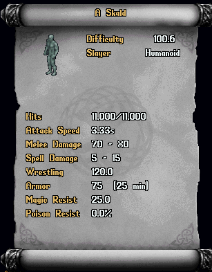a skald lore