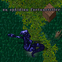an ophidian fortuneteller
