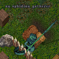 an ophidian gatherer