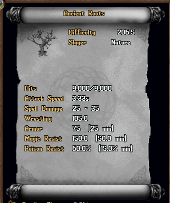 ancient roots lore