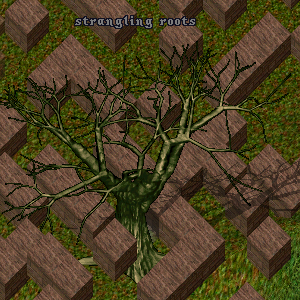 strangling roots